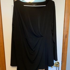 Black long sleeve blouse